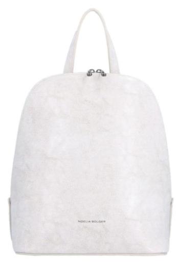 Noelia Bolger Rucsac din piele pentru femei NB0045 off white