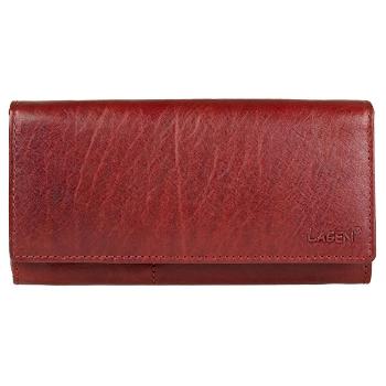 Lagen Femeie portofel din piele roșie Red V-102/T