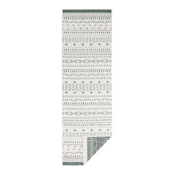 Covor adecvat pentru exterior NORTHRUGS Kuba, 80 x 350 cm, verde-crem