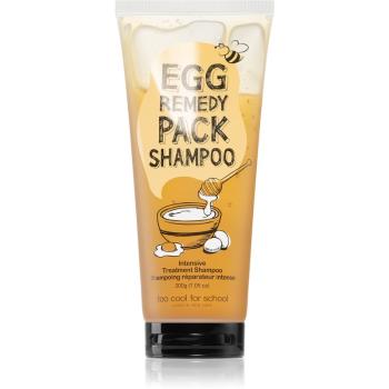 Too Cool For School Egg Remedy Pack Shampoo șampon regenerator pentru păr uscat și deteriorat 200 g
