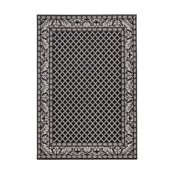 Covor adecvat pentru exterior Bougari Royal 160 x 230 cm, negru - crem