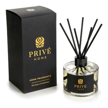 Difuzor de parfum cu bețișoare Privé Home Safran - Ambre Noir, 200 ml