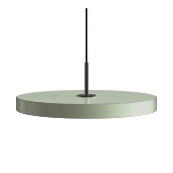 Lustră verde-deschis LED cu abajur din metal ø 43 cm Asteria Medium – UMAGE