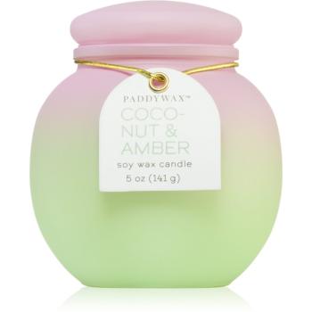 Paddywax Orb Coconut & Amber lumânare parfumată 141 g