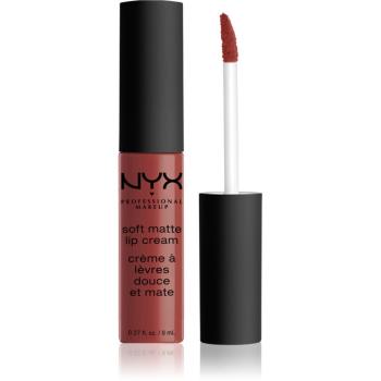 NYX Professional Makeup Soft Matte Lip Cream ruj lichid mat, cu textură lejeră culoare 32 Rome 8 ml