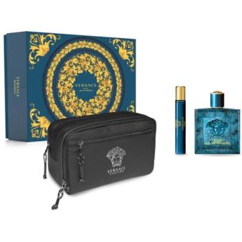 Versace Eros - EDT 100 ml + EDT 10 ml + geantă cosmetică