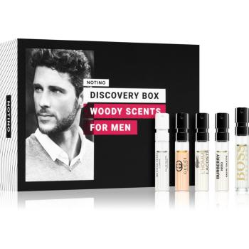 Beauty Discovery Box Notino Woody Scents for Men set pentru bărbați