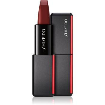 Shiseido ModernMatte Powder Lipstick Ruj mat cu pulbere culoare 521 Nocturnal (Brick Red) 4 g