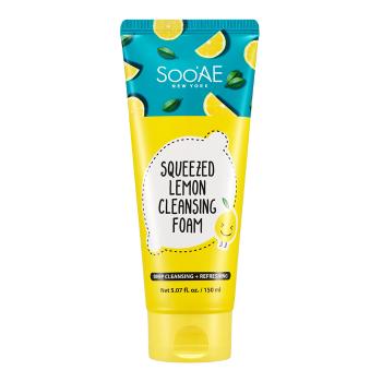 SOO`AE Spumă de curățare pentru tenul gras și mixt Squeezed Lemon (Cleansing Foam) 150 ml