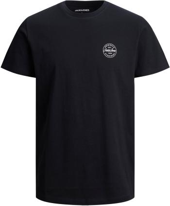 Jack&Jones PLUS Tricou pentru bărbați JJESHARK Standard Fit 12205286 Black 6XL