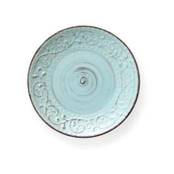 Farfurie din ceramică Brandani Serendipity, ⌀ 27,5 cm, turcoaz