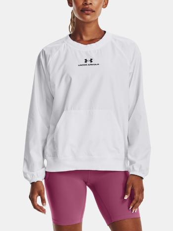 Under Armour UA Rush Woven Crew Hanorac Alb