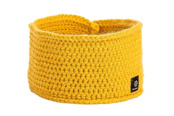 Bentita tricotata de dama - galben - Mărimea uni