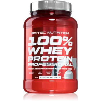 Scitec Nutrition 100% Whey Protein Professional proteine din zer cu enzime digestive aroma Coconut 920 g