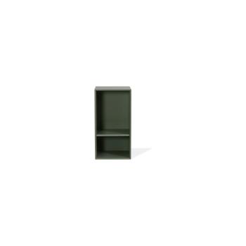Etajeră Tenzo Z Halfcube, 36 x 70 cm, verde închis