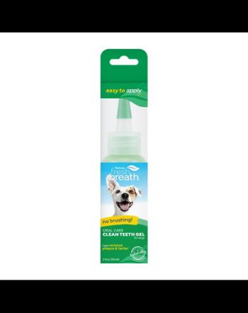 TROPICLEAN Fresh Breath Clean Teeth Oral Care Gel Dog 59ml Gel igiena orala pentru caini