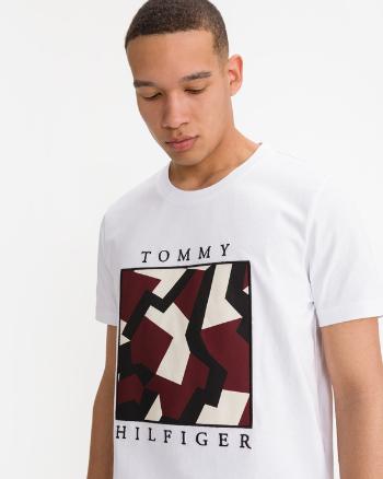 Tommy Hilfiger Dazzle Box Tricou Alb