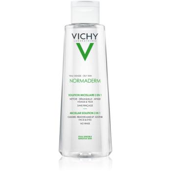 Vichy Normaderm apa pentru  curatare cu particule micele pentru ten gras si problematic 200 ml