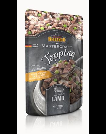 BELCANDO Mastercraft Topping 6x100 g hrana miel si mazare, pentru caini