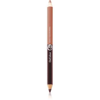 Oriflame OnColour creion dermatograf cu doua capete culoare Plum & Copper 1,5 g