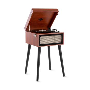 Auna Sarah Ann, gramofon, bluetooth, USB, 33, 45 și 78 rpm, maro