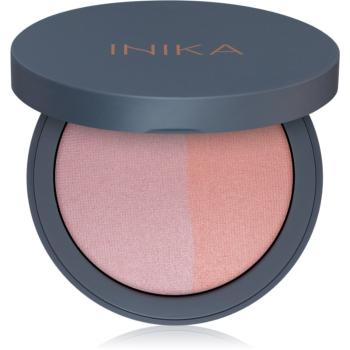 INIKA Organic Blush Duo fard de obraz in doua culori culoare Pink Tickle 6,5 g