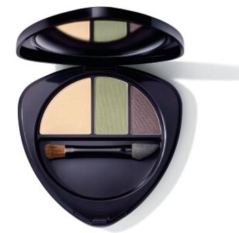 Dr. Hauschka Paletă cu farduri de ochi Eyeshadow Trio 02 Jade 4,4 g