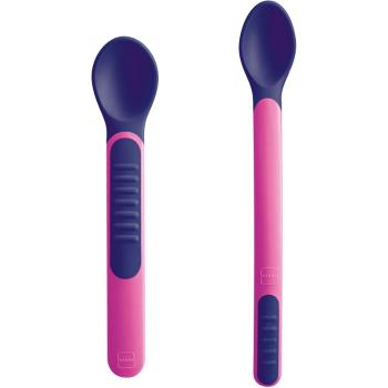 MAM Feeding Spoons & Cover linguriță 6m+ Violet 2 buc