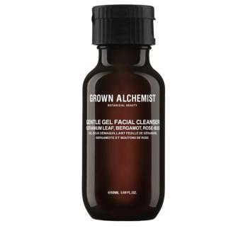 Grown Alchemist Gel de curățare delicată Geranium Leaf, Bergamot, Rosebud (Gentle Gel Facial Cleanser) 50 ml