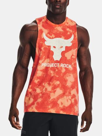 Under Armour UA Project Rock Aop Brahma Maieu Portocaliu