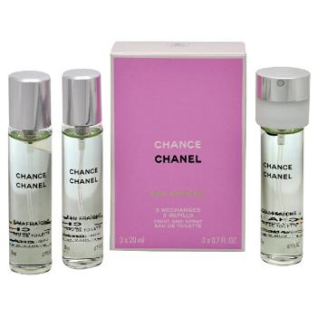 Chanel Chance Eau Tendre - EDT reumplere (3 x 20 ml) 60 ml