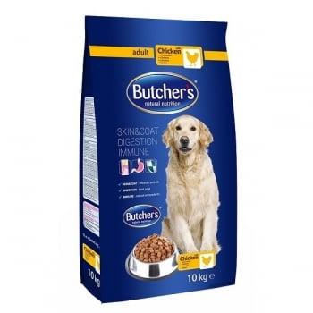 Pachet 2 x Butcher's Dog Adult, Pui, 10 kg