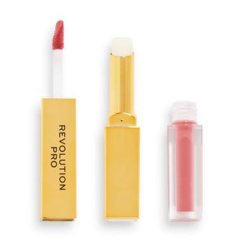 Revolution PRO Ruj pe două fețe cu balsam Tease Supreme Stay 24h (Lip Duo) 2,5 ml