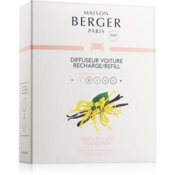 Maison Berger Paris Car Ylang's Sun parfum pentru masina Refil 2 x 17 g