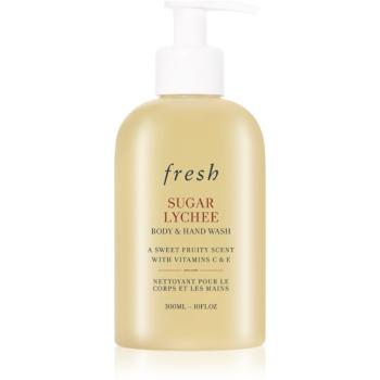 fresh Sugar Lychee Body & Hand Wash gel de duș 300 ml