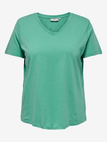 ONLY CARMAKOMA Basic Tricou Verde