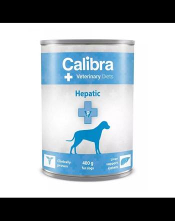 CALIBRA Veterinary Diet Dog Hepatic 400 g hrana completa caini cu afectiuni hepatice