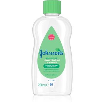 Johnson's® Care ulei cu aloe vera 200 ml