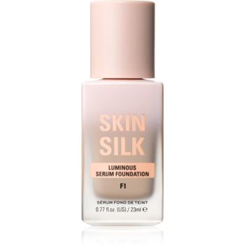 Makeup Revolution Skin Silk Serum Foundation Machiaj usor cu efect de luminozitate culoare F1 23 ml