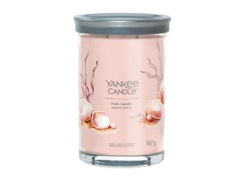 Yankee Candle Lumânare aromatică Signature tumbler mare Pink Sand 567 g