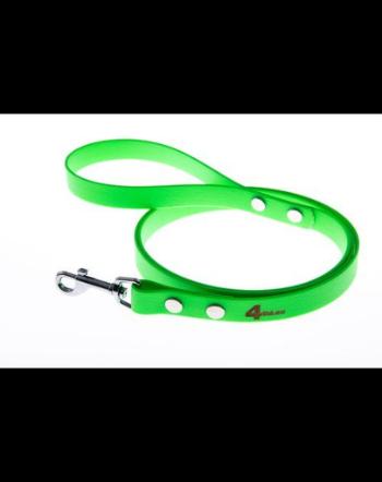 4WILD Lesa verde neon pentru caini 150 cm