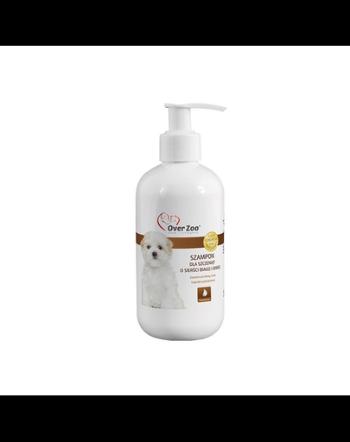 OVER ZOO Șampon pentru cățeluși cu blană albă 250 ml
