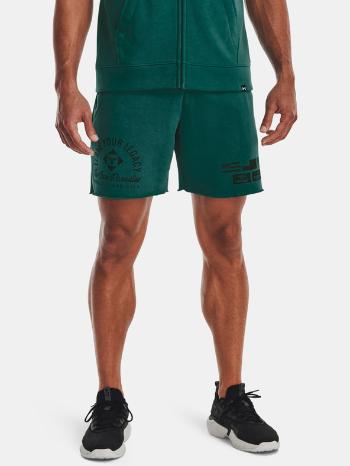 Under Armour Project Rock HW Terry Sts Fam Pantaloni scurți Verde