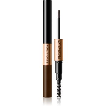 Makeup Revolution Colour Adapt Brow Tint culoare pentru sprancene culoare Brown 2,5 ml