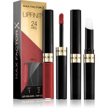 Max Factor Lipfinity Lip Colour ruj cu persistenta indelungata balsam culoare 120 Hot 4,2 g