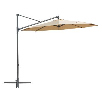 Umbrelă de soare bej ø 300 cm Roja - Rojaplast