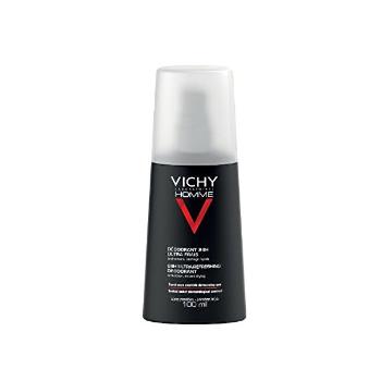 Vichy Antiperspirant spray împotriva transpirației excesive 24 ore Homme ( Ultra Refreshing Deodorant) 100 ml