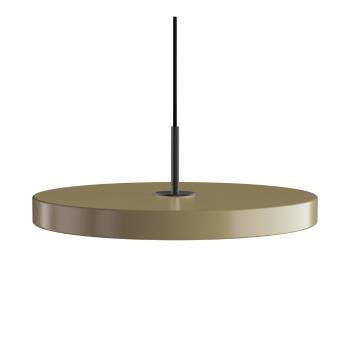 Lustră maro deschis LED cu abajur din metal ø 43 cm Asteria Medium – UMAGE