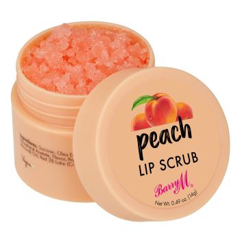 Barry M Peeling pentru buze Caise (Peach Lip Scrub) 14 g