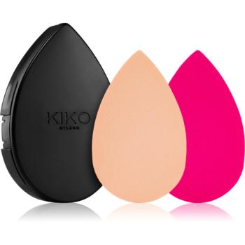 KIKO Milano Beauty Duo burete pentru machiaj 2 bc cu sac 2 buc